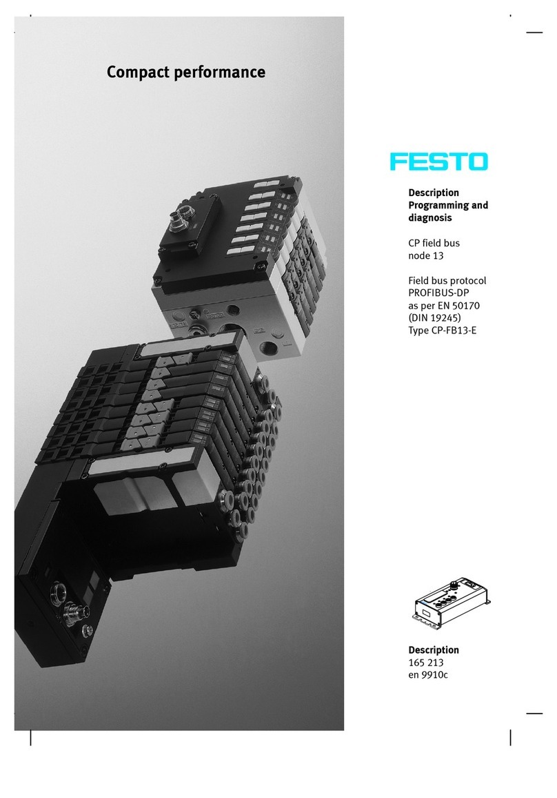 Festo CP-FB13-E User manual