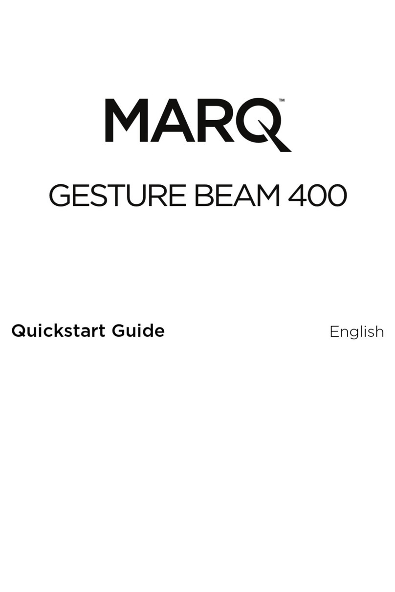 Marq Gesture Beam 400 User manual