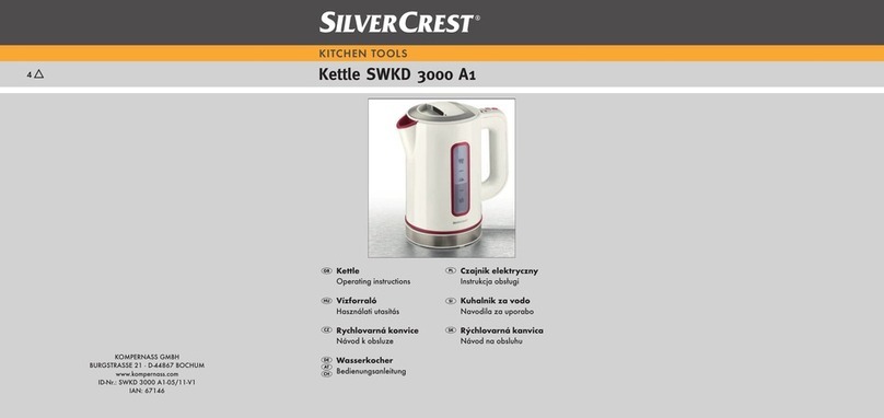 Silvercrest SWKD 3000 A1 User manual