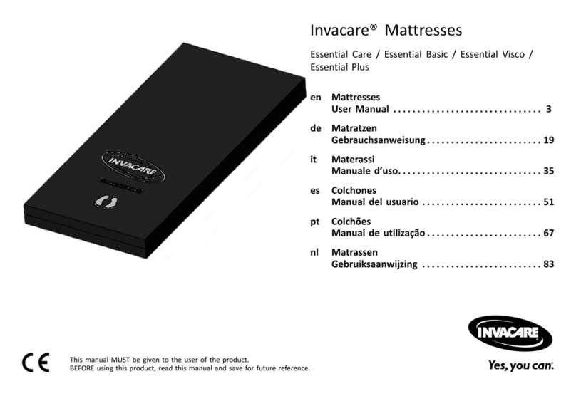Invacare Essential Care User manual