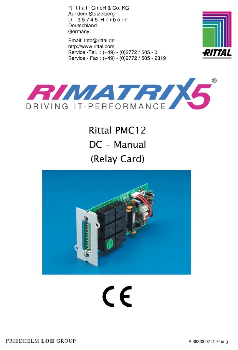 Rittal RIMATRIX5 PMC12 manual