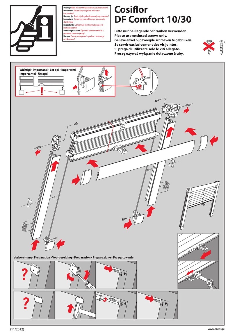 Cosiflor DF Comfort 10 quick start guide
