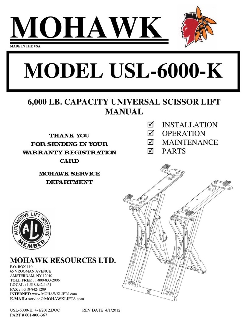 Mohawk USL-6000-K manual