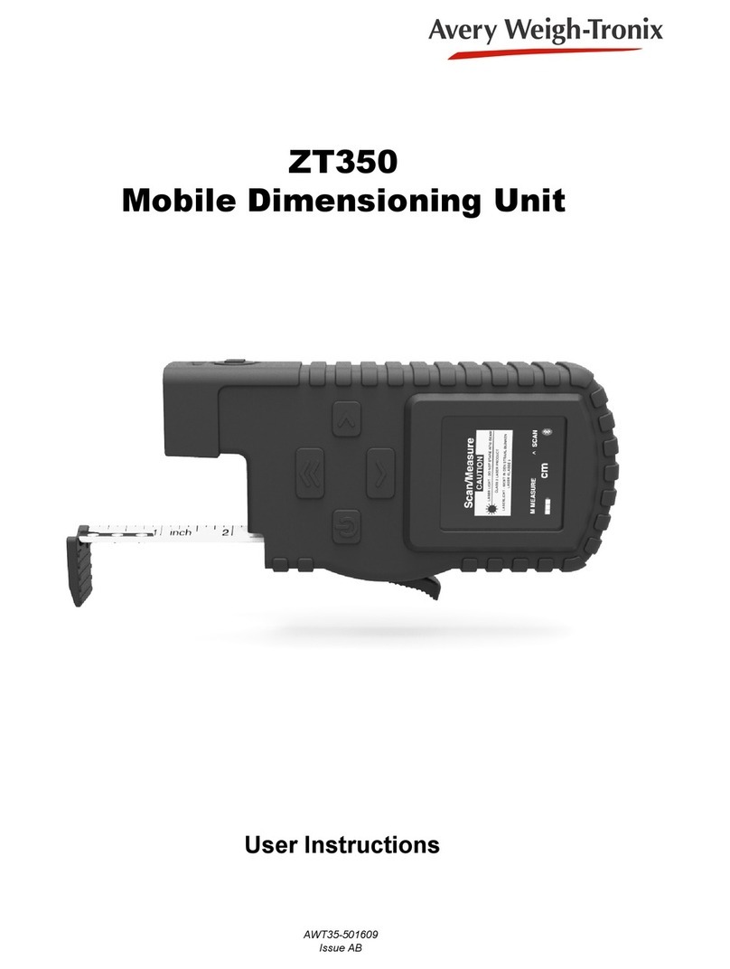 Avery Weigh-Tronix ZT350 User instructions