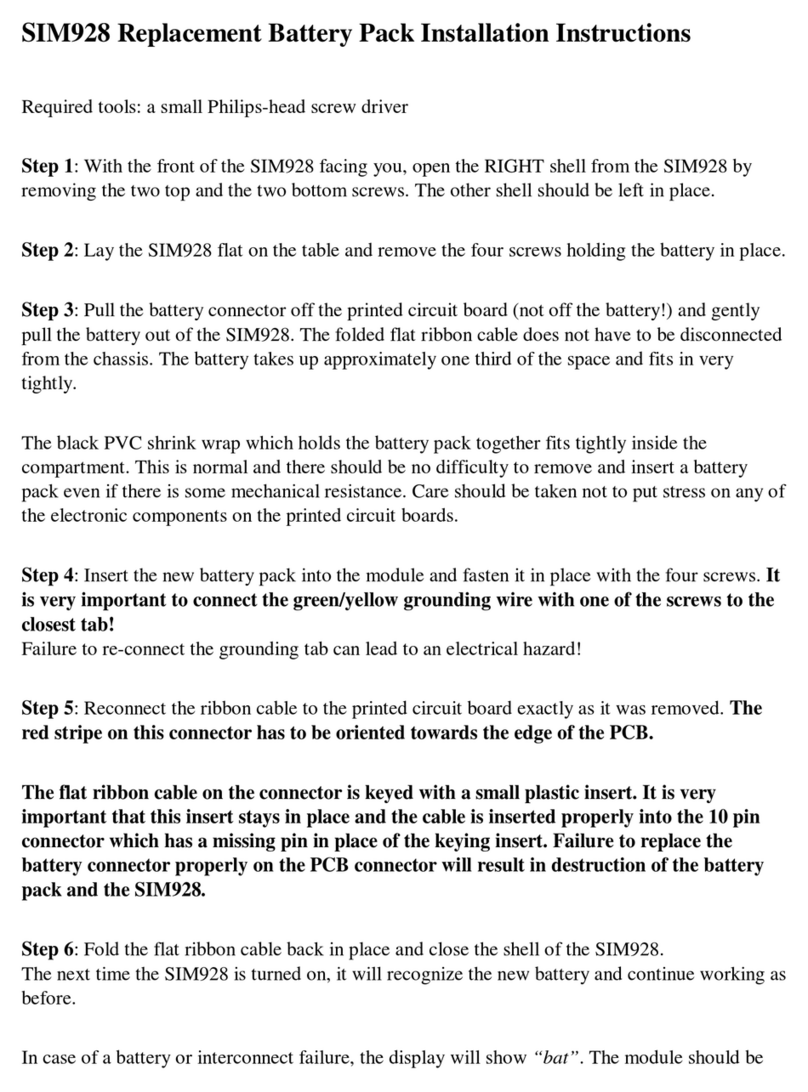 SRS Labs SIM928 User manual