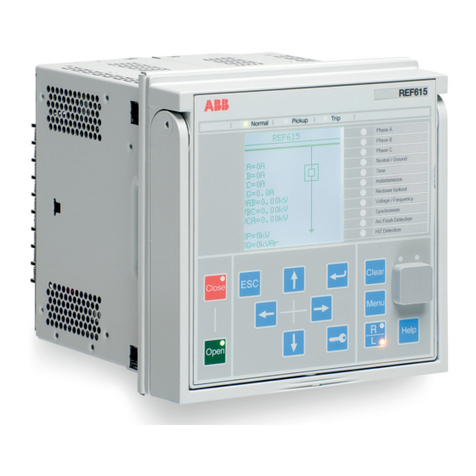 ABB Relion 615 series User manual