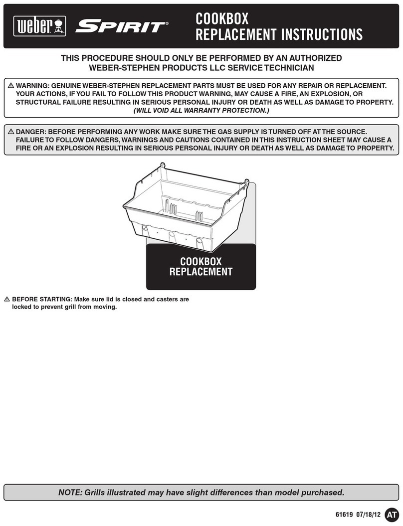 Weber Spirit User manual