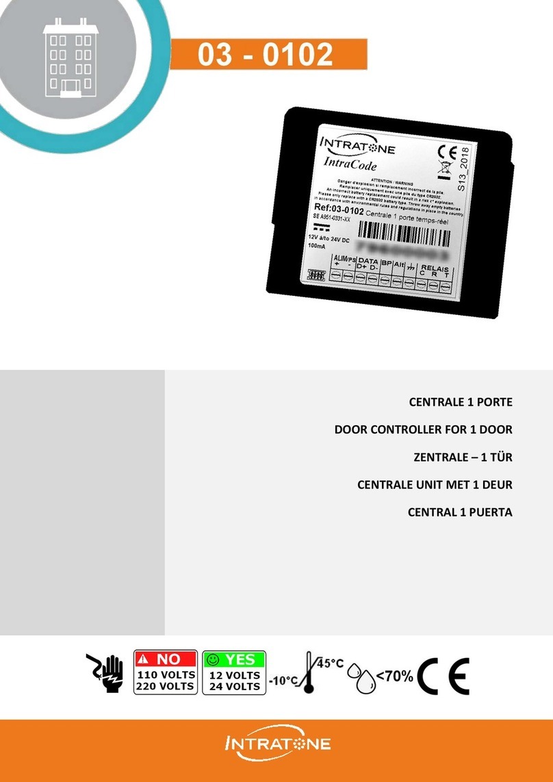 Intratone 03-0102 manual