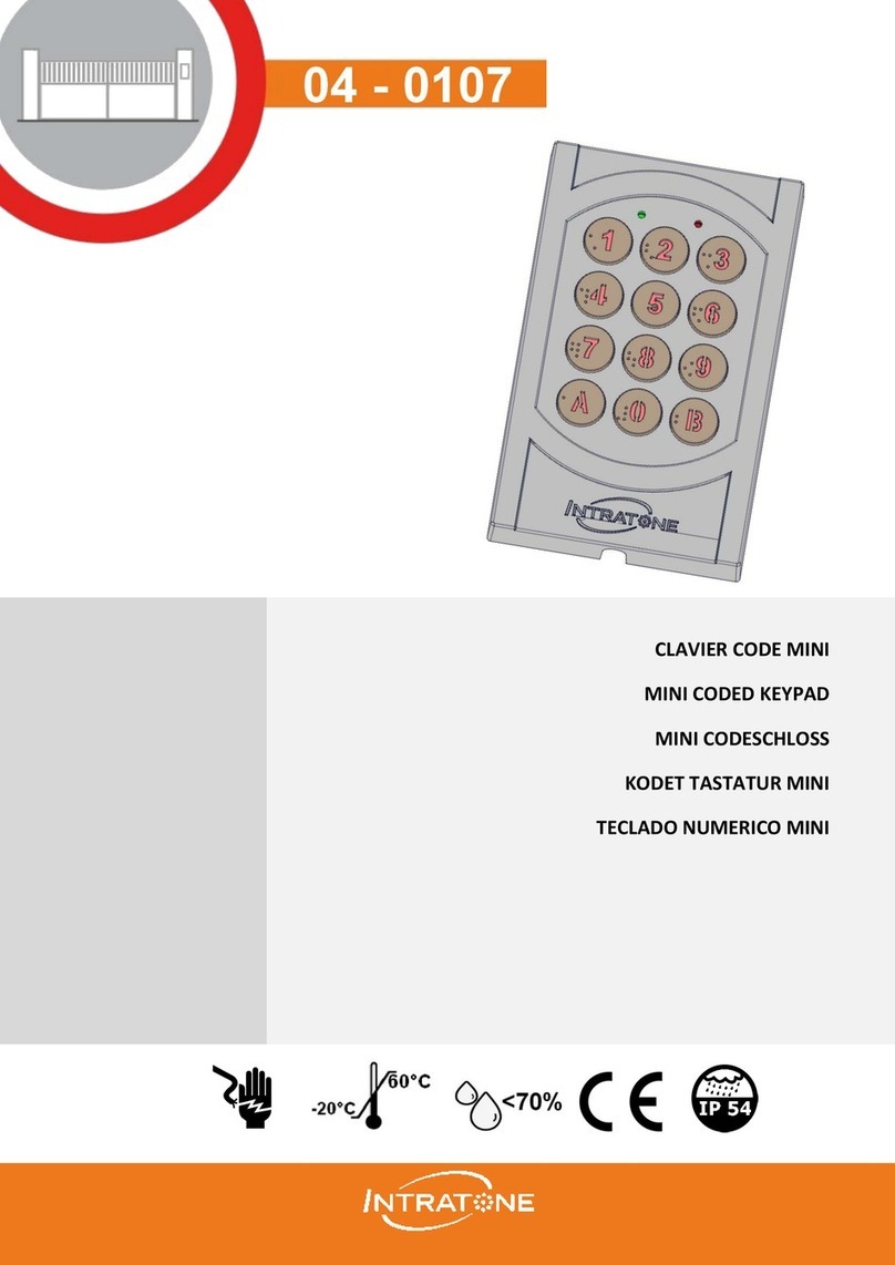 Intratone 04-0107 User manual