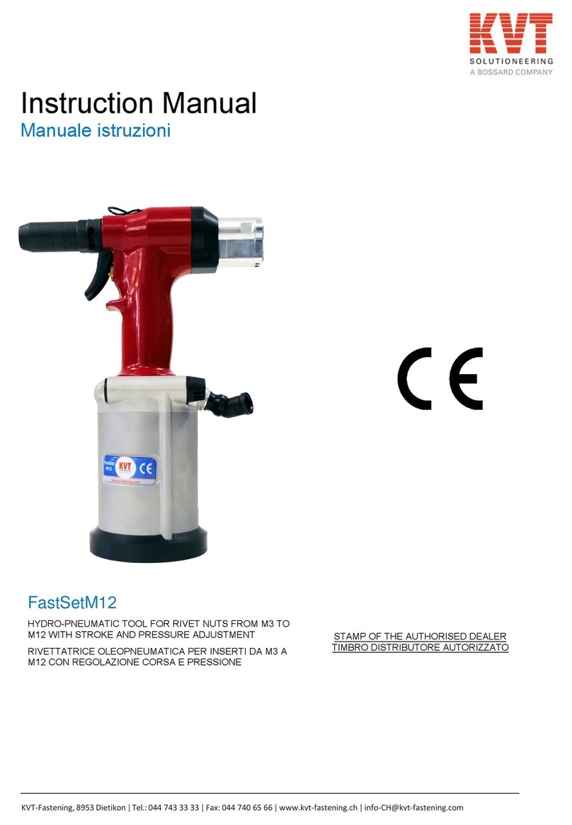 KVT FastSetM12 instruction manual