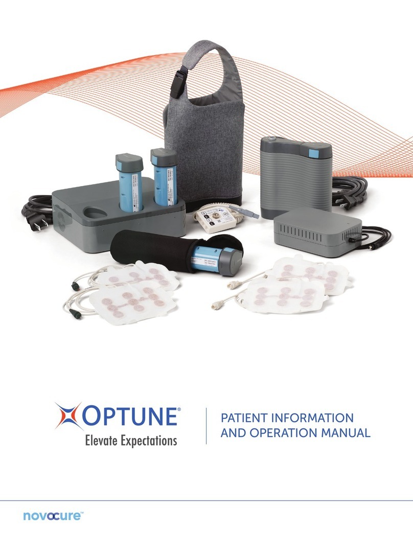 novocure Optune Patient Information and Operation Manual