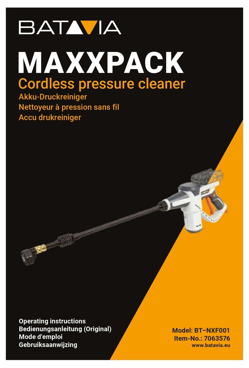 Batavia MAXXPACK BT-NXF001 operating instructions