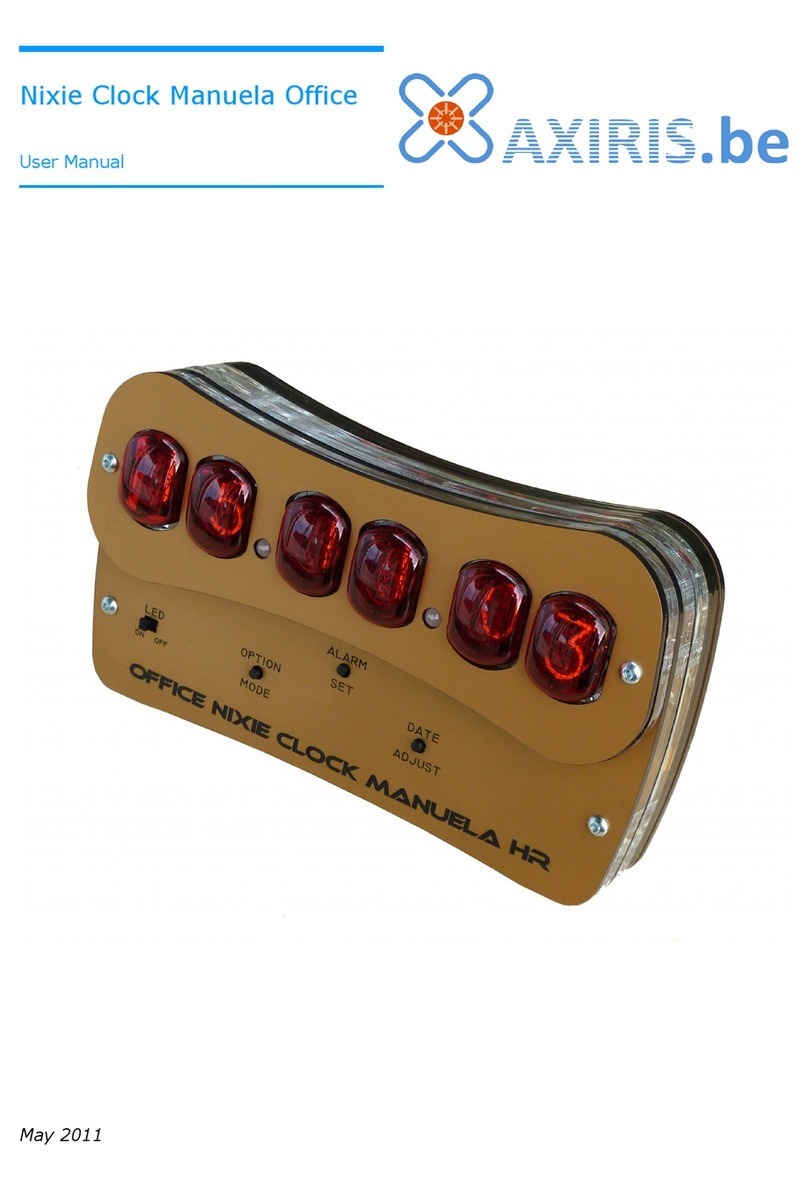 Axiris MANUELA user manual