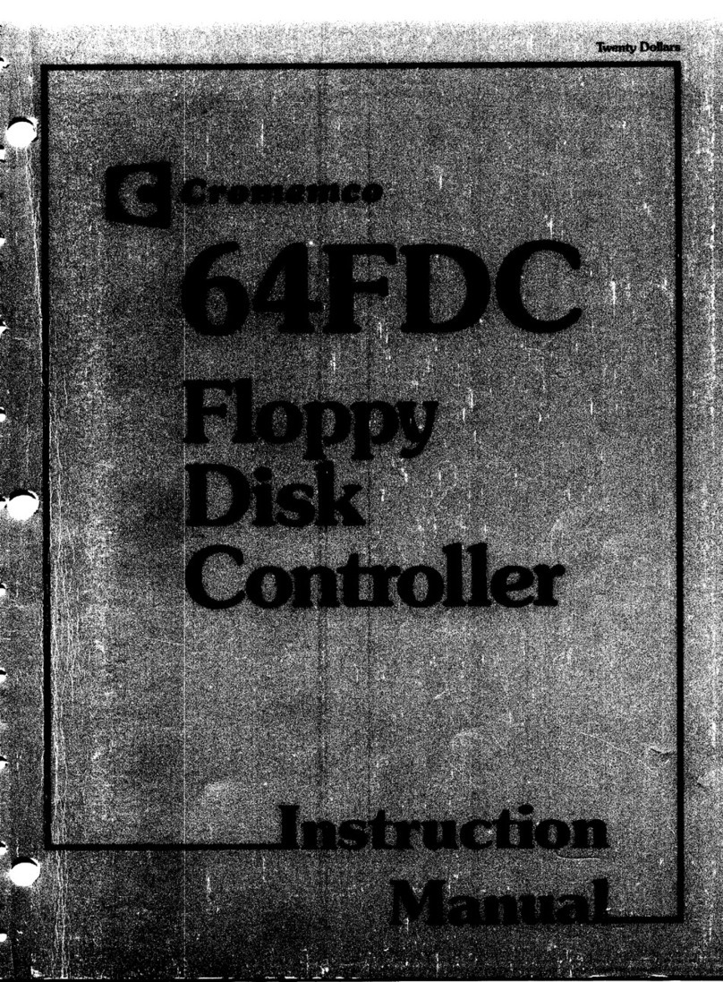 Cromemco 64FDC instruction manual