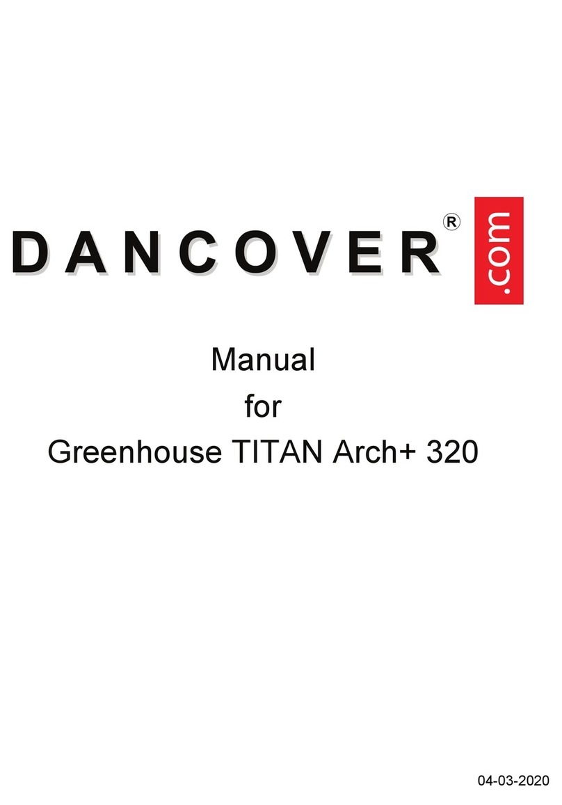 Dancover TITAN Arch+ 320 User manual Dancover TITAN Arch+ 320 User manual