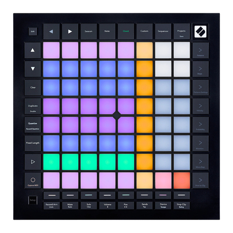 Novation Launchpad Pro MK3 User manual