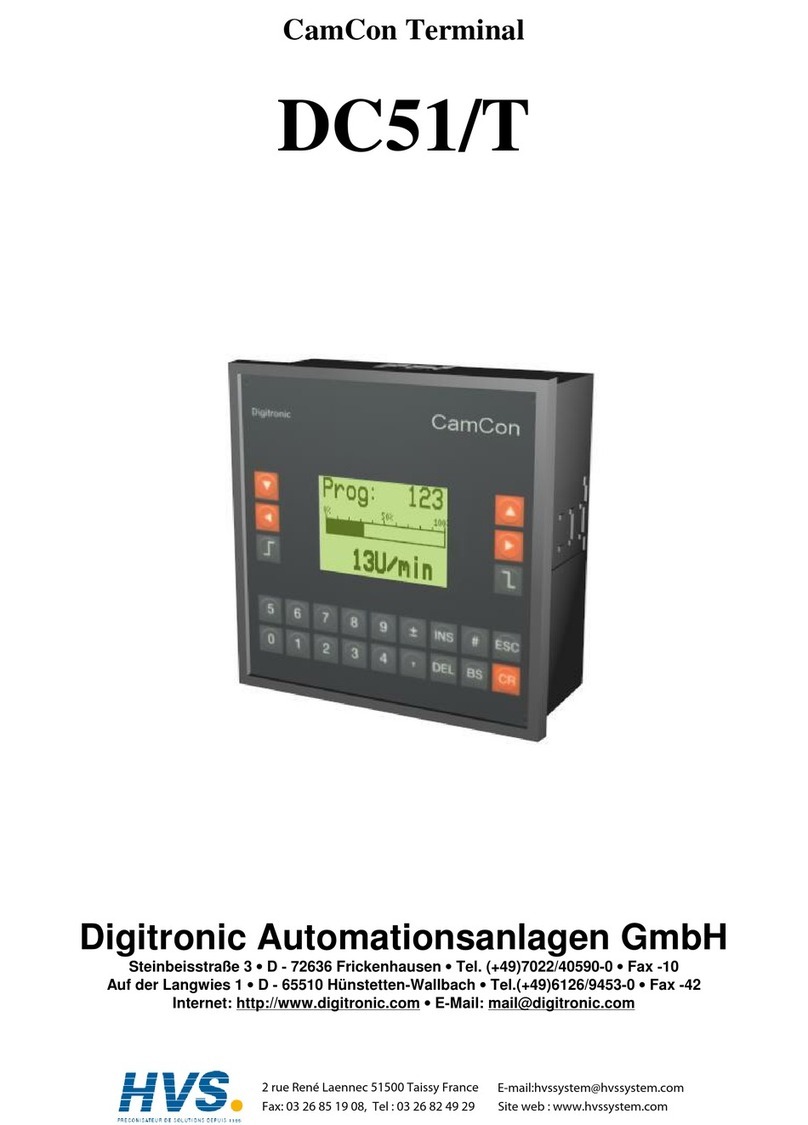 Digitronic CamCon DC51/T User manual