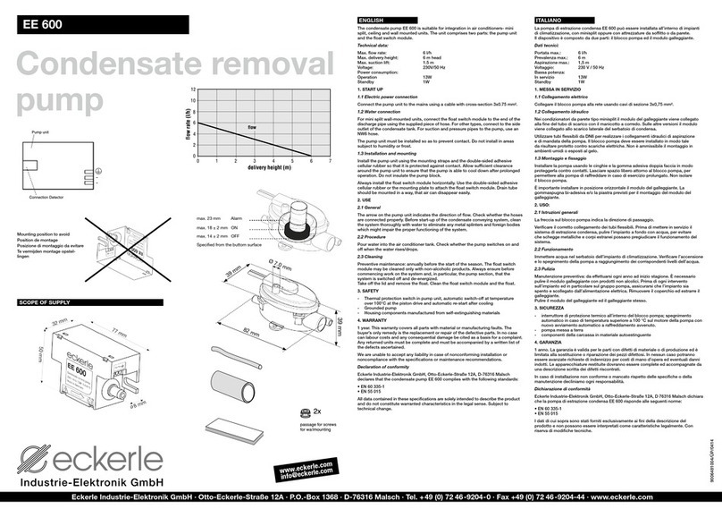 Eckerle EE 600 quick start guide
