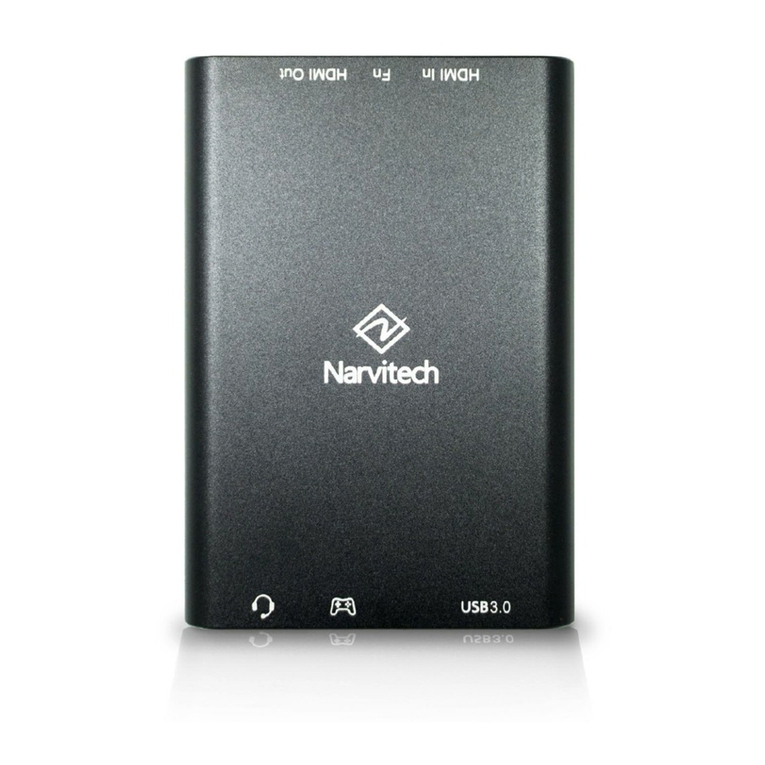 Narvitech NJ300 quick start guide