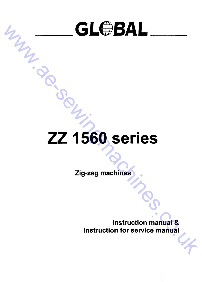 Global ZZ 1560 Series Instruction manual & instruction for service manual