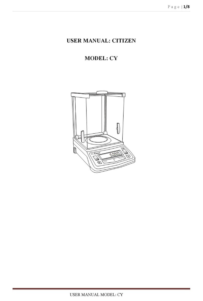 Citizen CY User manual