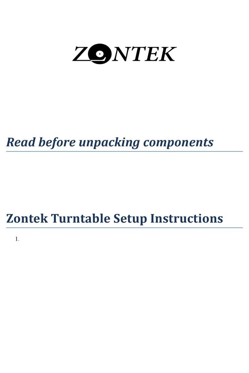 Zontek Zontek Setup instructions