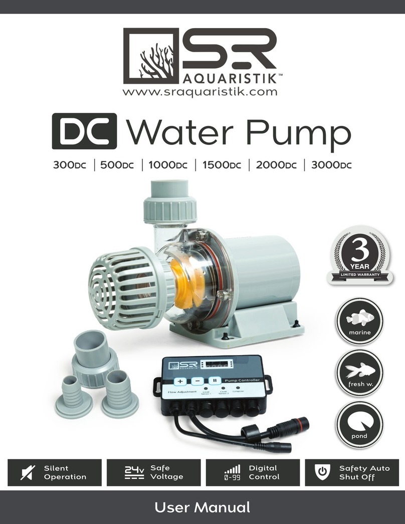 SR Aquaristik DC Series user manual