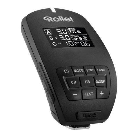 Rollei Pro Transmitter User manual