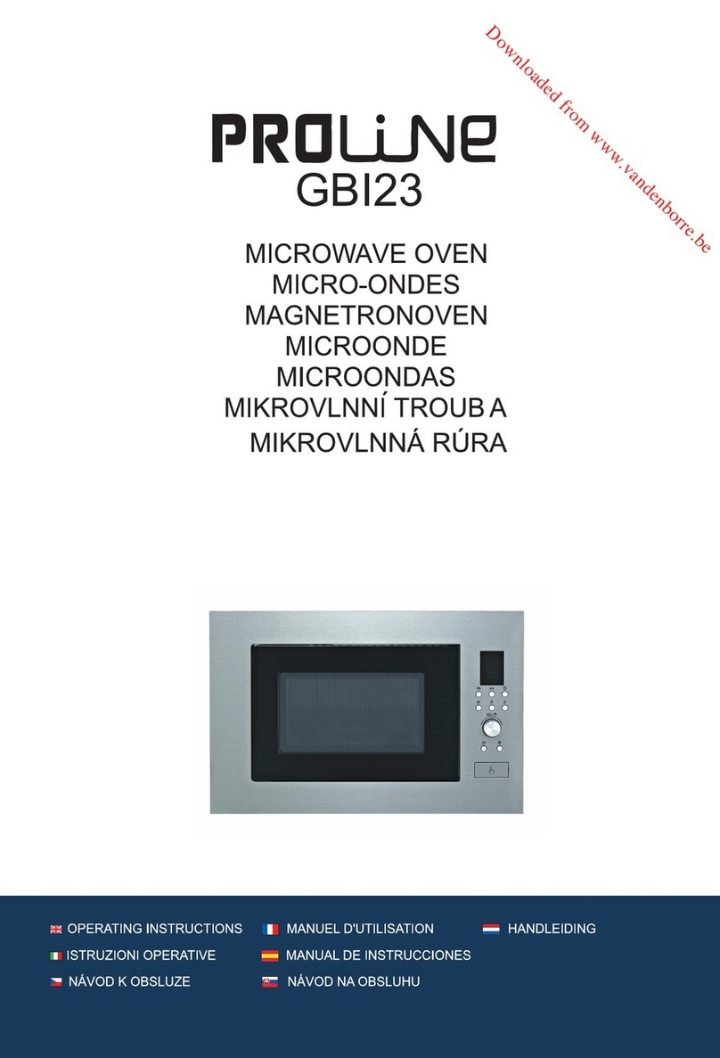 Proline GBI23 User manual