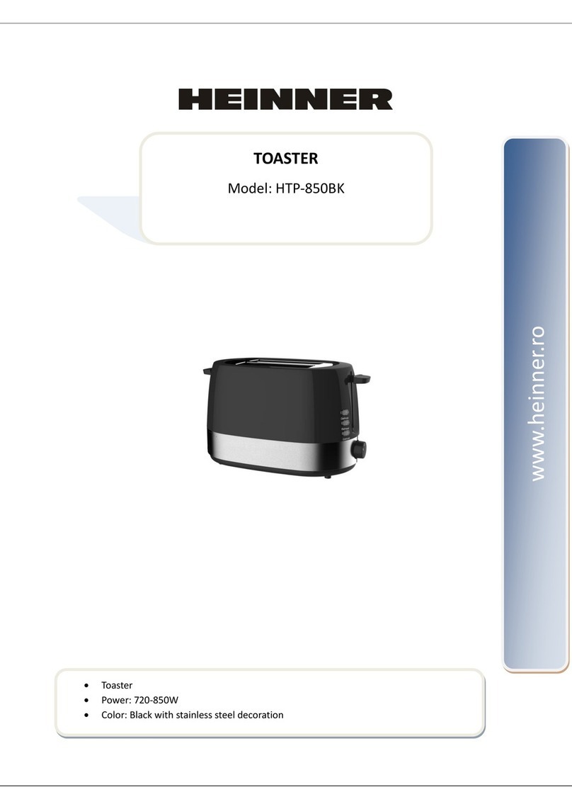 Heinner HTP-850BK instruction manual