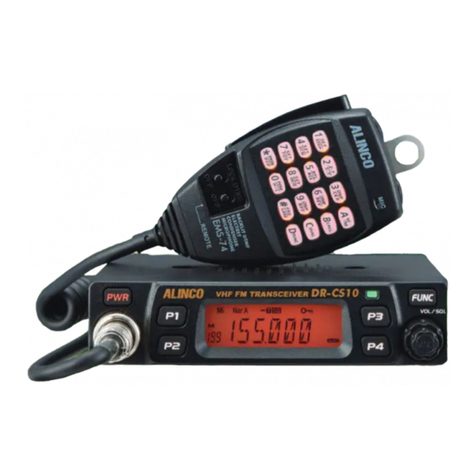 Alinco DR-CS10 User manual