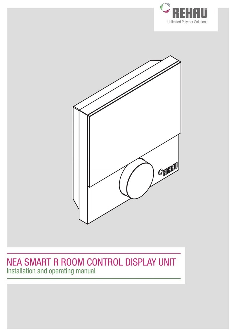 Rehau NEA SMART R Installation and operating manual