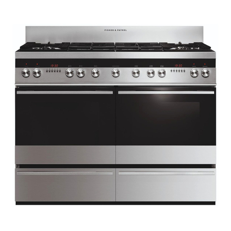 Fisher & Paykel OR120DDWGFX2 User manual