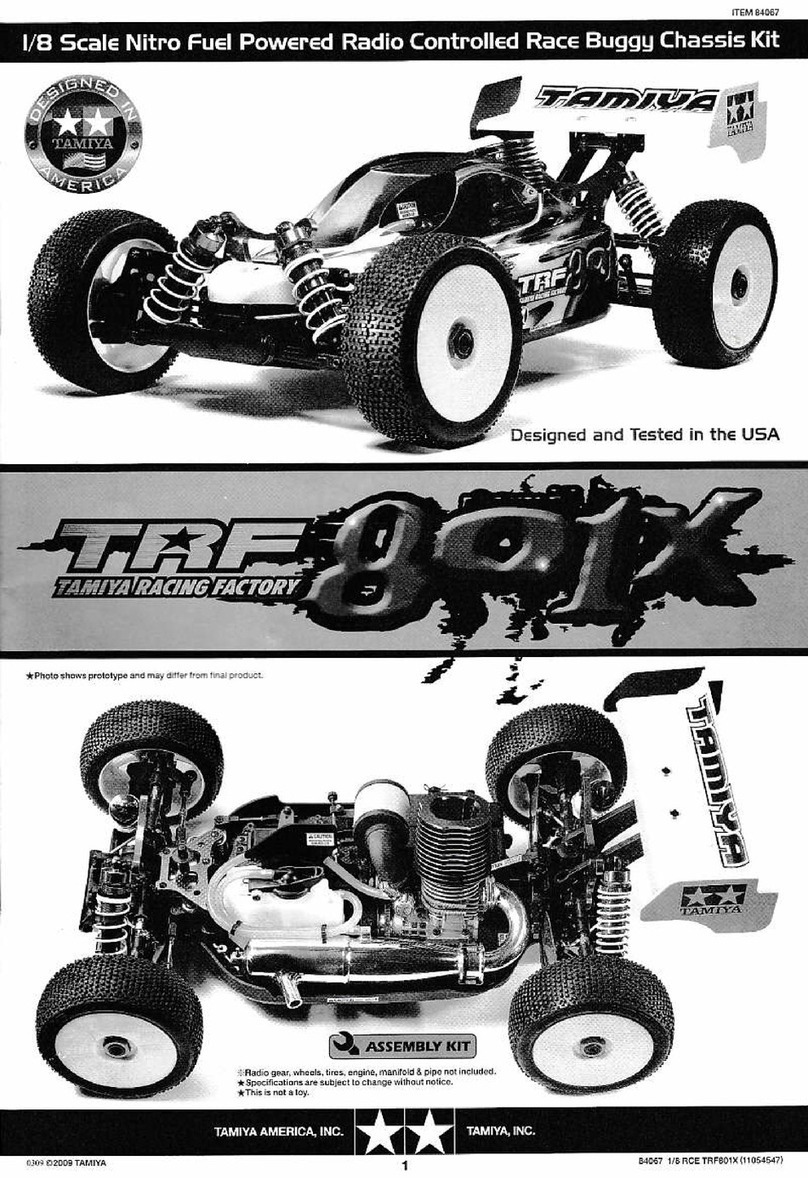 Tamiya TRF-801X User manual