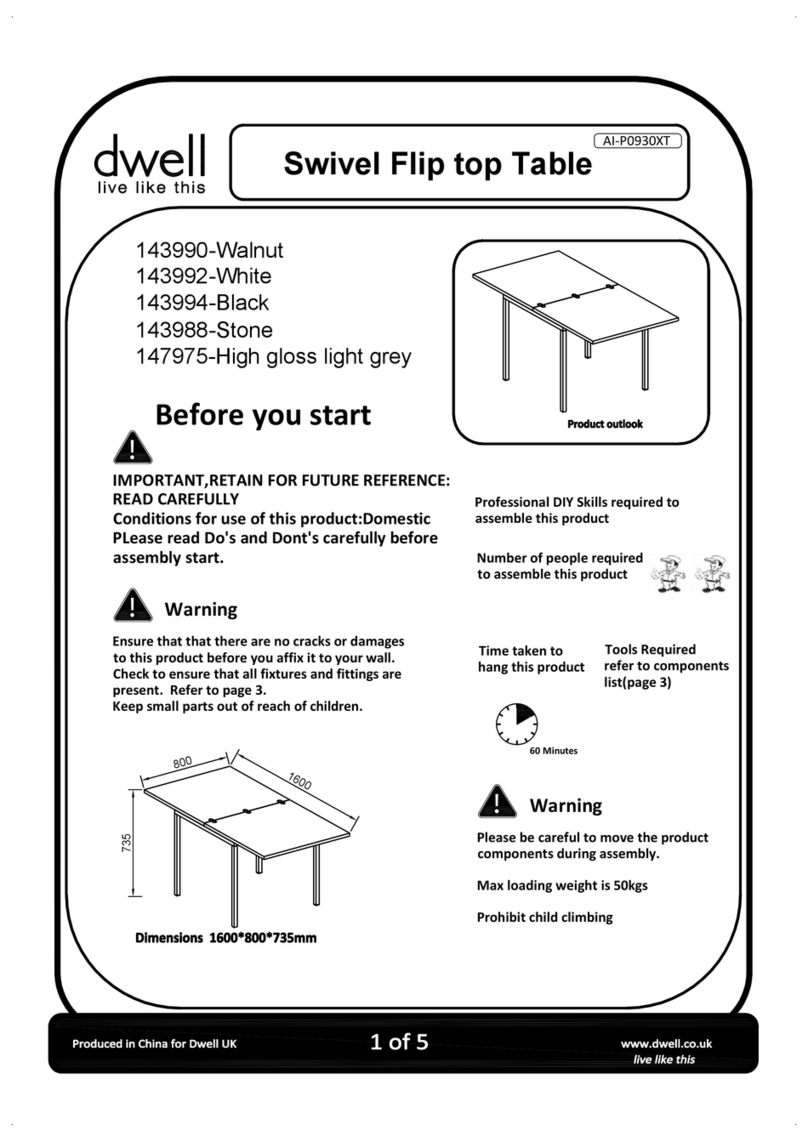 Dwell 143990 quick start guide