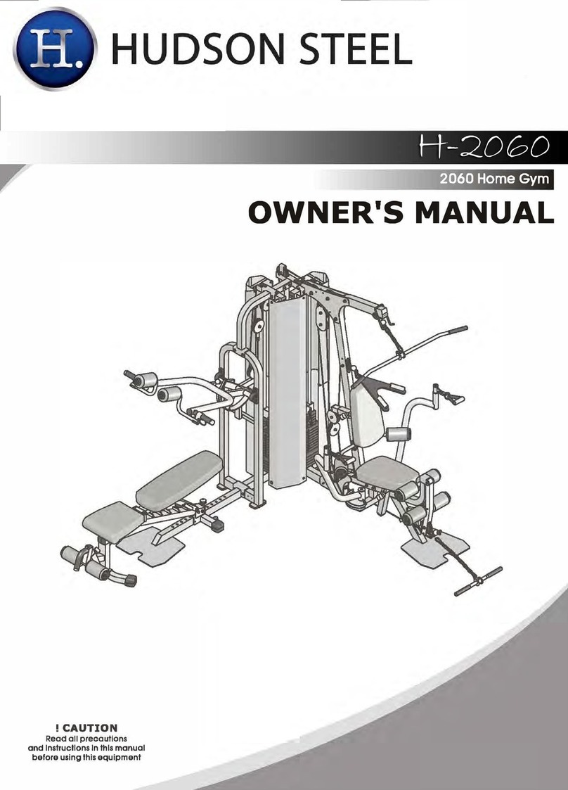 HUDSON STEEL H-2060 owner's manual