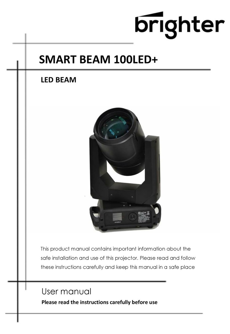 Brighter SMART BEAM 100LED+ User manual