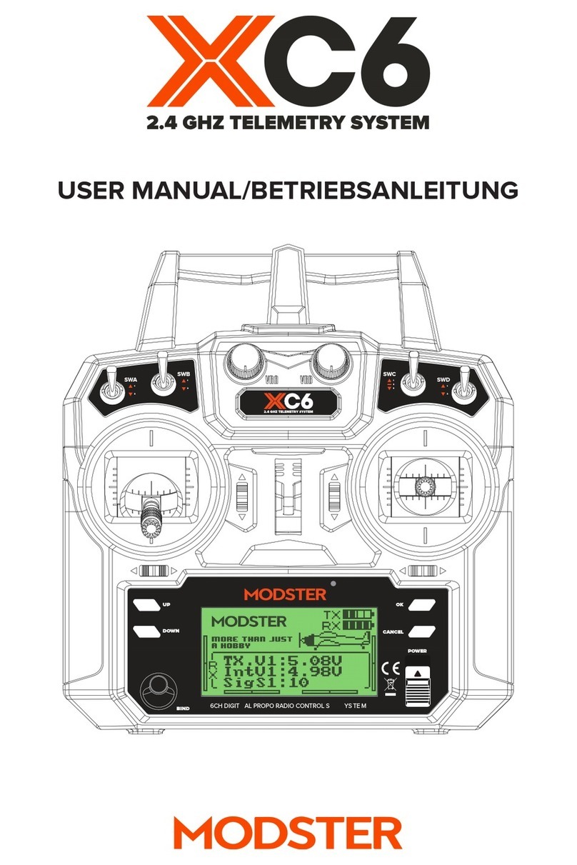 MODSTER XC6 user manual