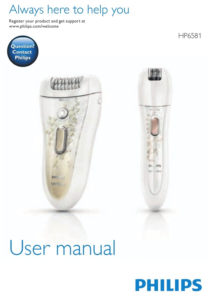 Philips HP6581 User manual