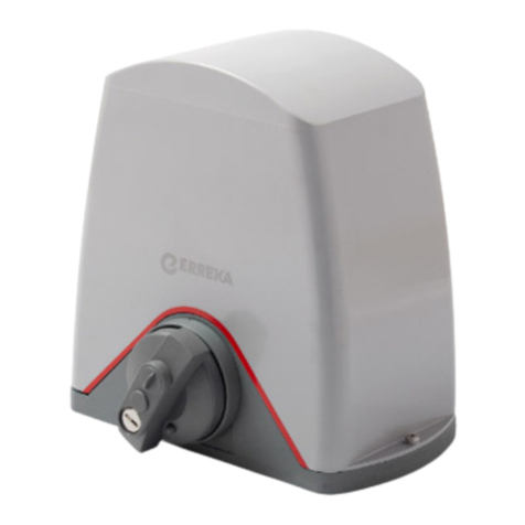 Erreka PUMA-I Quick installation and programming guide