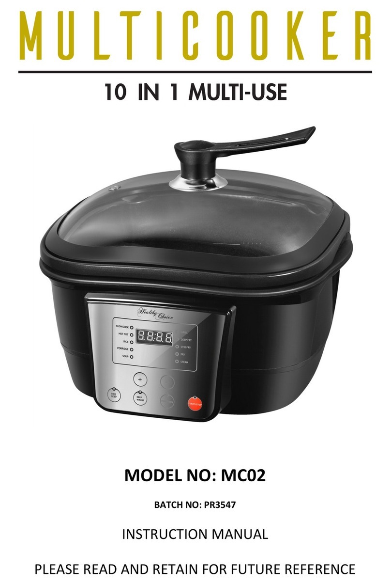 Lenoxx MC02 User manual