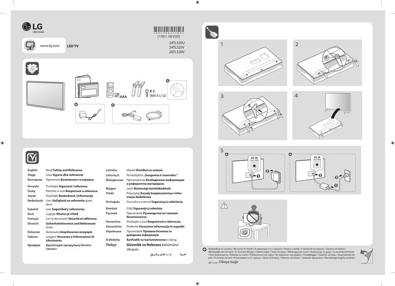 LG 24TL520U User manual