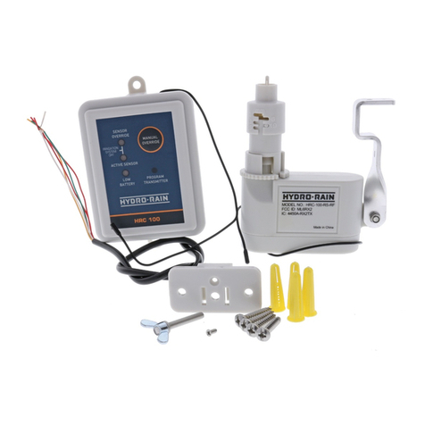 HYDRO-RAIN HRC-100-RS-RF User manual
