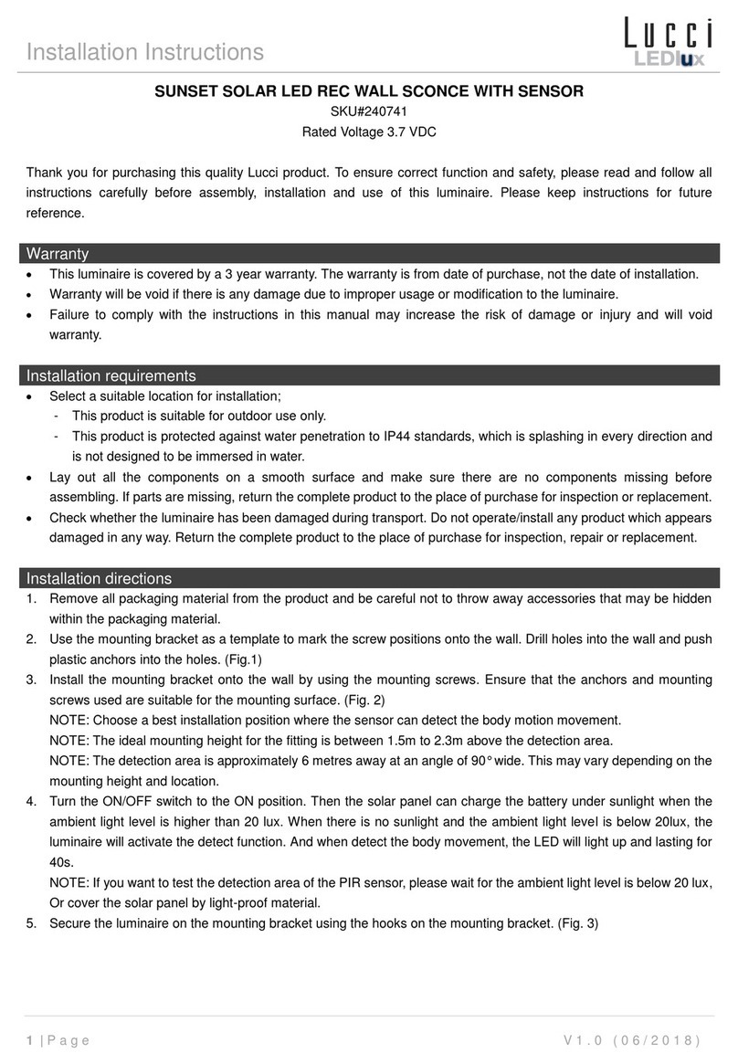 Lucci LEDlux 240741 installation instructions
