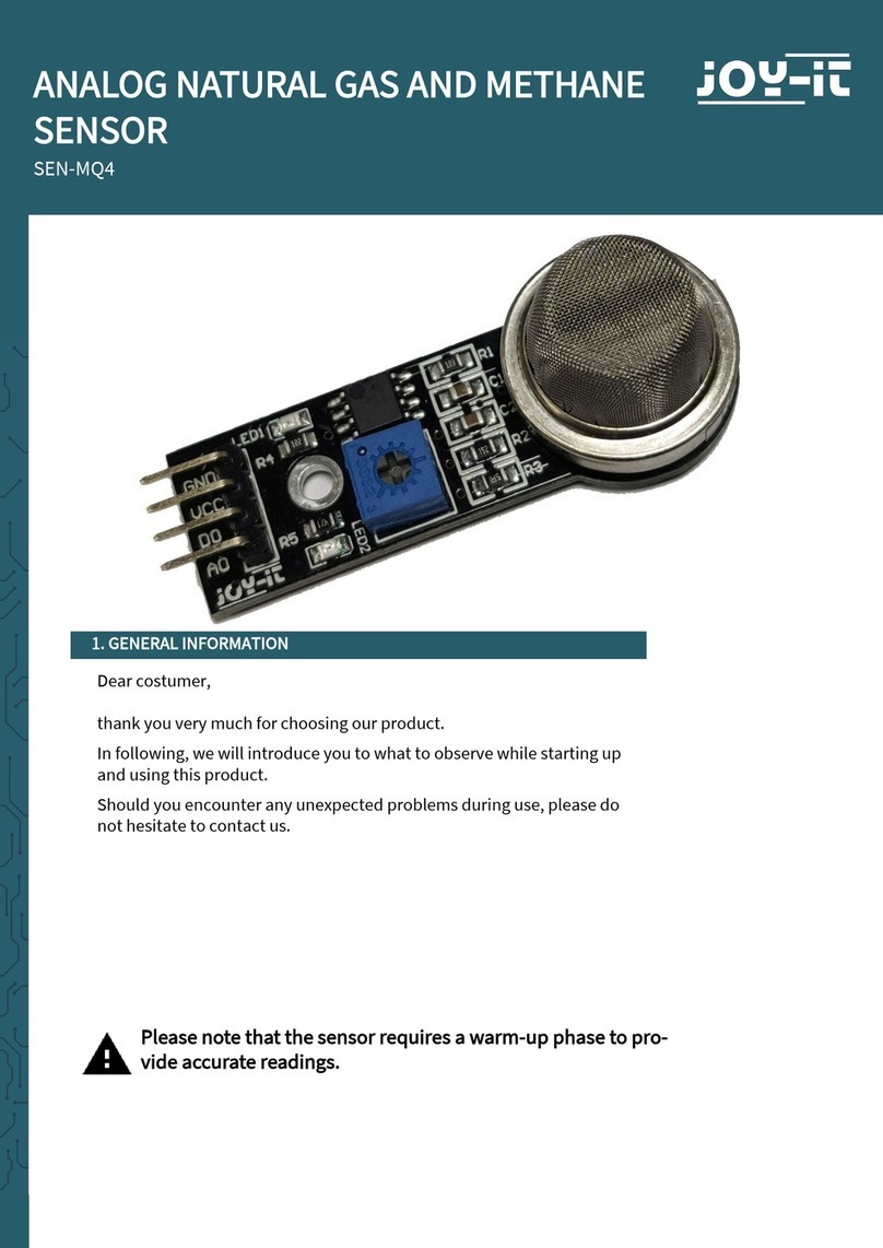 Joy-it SEN-MQ4 manual