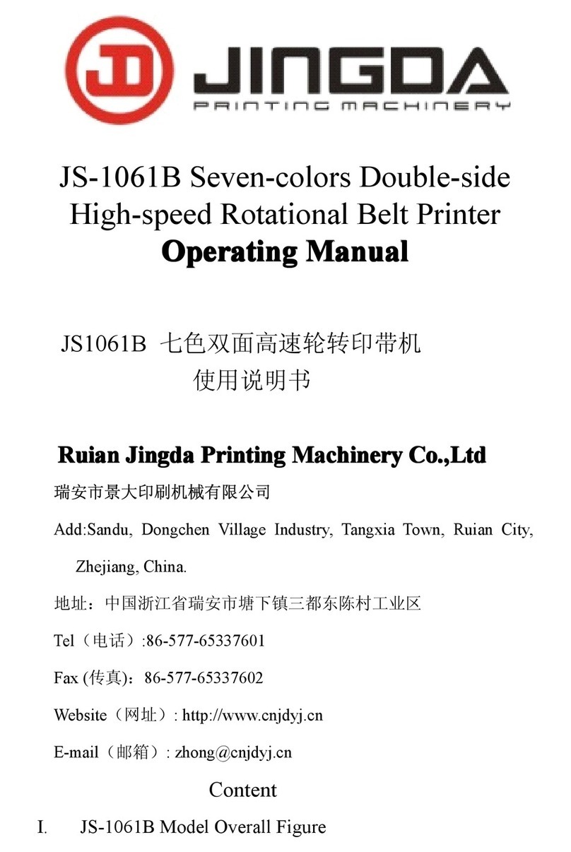 Jingda JS1061B operating manual