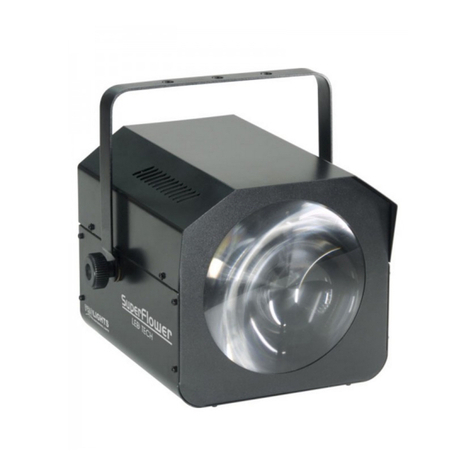 ProLights SUPERFLOWER DMX led User manual