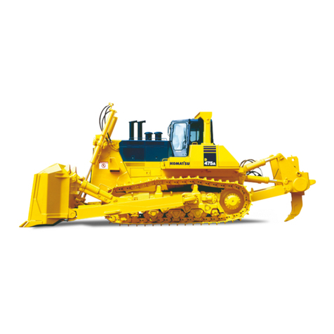 Komatsu D475A-5E0 Operation & maintenance manual