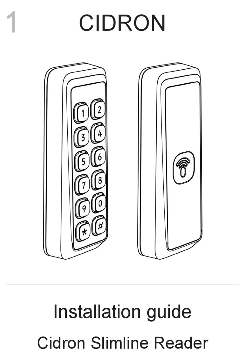 Seriline Cidron Slimline VG3 installation guide