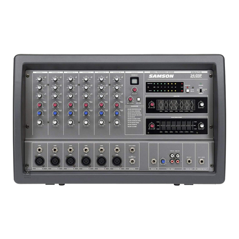 Samson XM 410 User manual